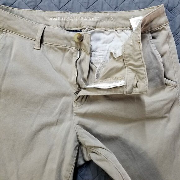 American Eagle Skinny Women's Jeans 16 Regular Súper Stretch Dark Wash Canvas - Picture 7 of 12